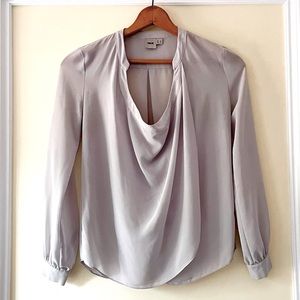 ASOS semi-sheer blouse